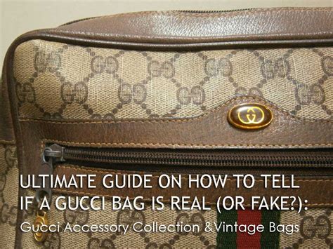 how to tell if it's a real gucci purse